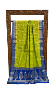 Pure Chiniya Silk Handloom Banarasi Saree - The Handlooms