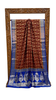 Pure Chiniya Silk Handloom Banarasi Saree - The Handlooms
