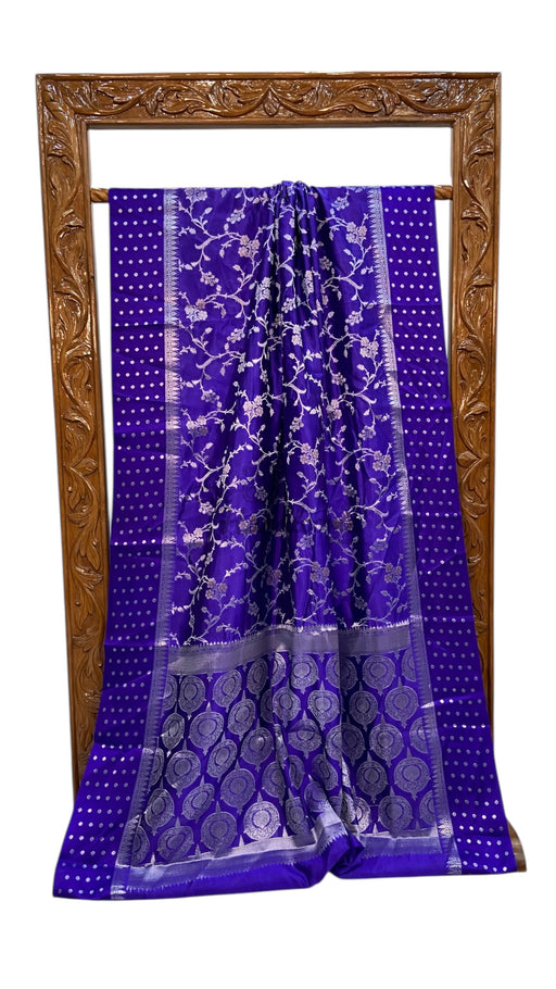 Pure Mango Silk Banarasi Handloom Saree - The Handlooms