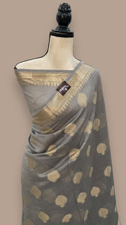 Pure Cotton Banarasi Handloom Saree - The Handlooms