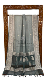 Pure Georgette Banarasi Saree - The Handlooms