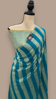 Pure Moonga Tissue Silk Banarasi Handloom Saree - The Handlooms