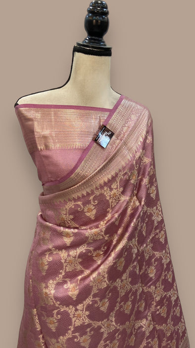 Pure Mango Silk Banarasi Handloom Saree