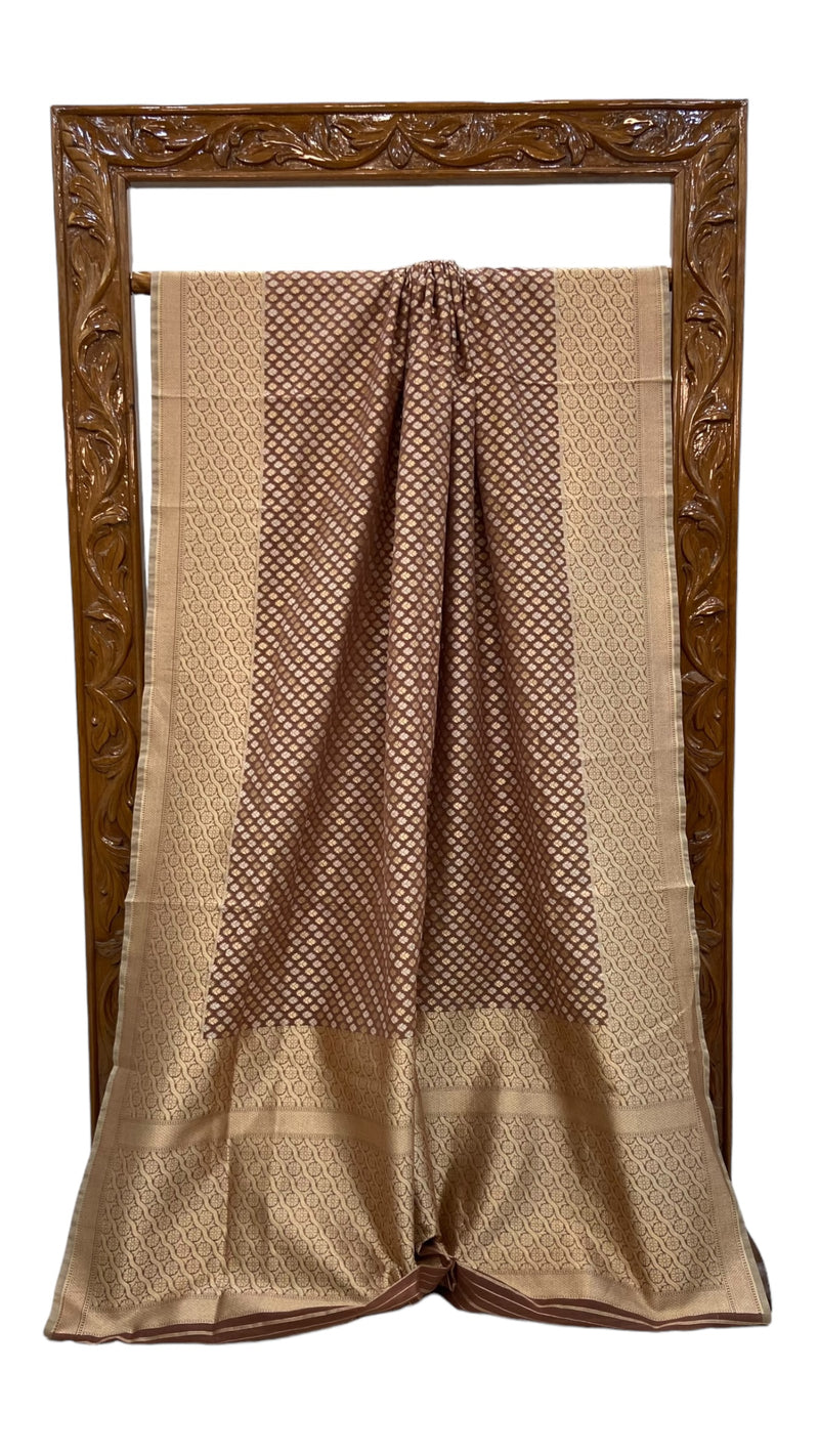Pure Cotton Banarasi Handloom Saree - The Handlooms