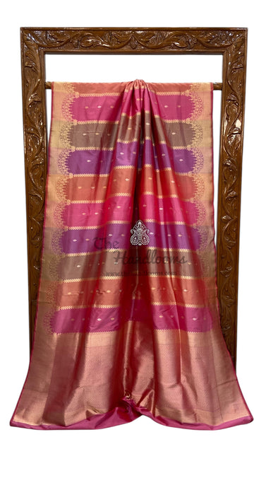 Pure Katan Silk Banarasi Handloom Saree - Rangkat