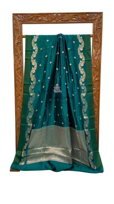 Pure Mango Silk Banarasi Handloom Saree