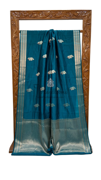 Pure Mango Silk Banarasi Handloom Saree