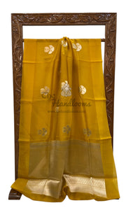 Pure Kora Handloom Banarasi Saree - The Handlooms