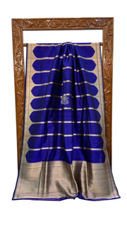 Pure Katan Silk Banarasi Handloom Saree - All over Kadua work - The Handlooms