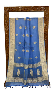 Pure Georgette Handloom Banarasi Saree - The Handlooms