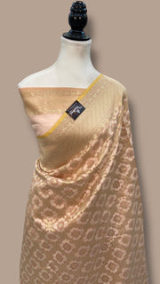 Pure Cotton Tissue Banarasi Handloom Saree - The Handlooms