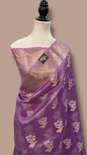 Pure Kora Handloom Banarasi Saree - The Handlooms