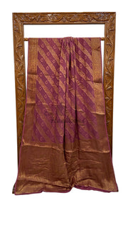 Pure Chiffon Khaddi Banarasi Saree - The Handlooms