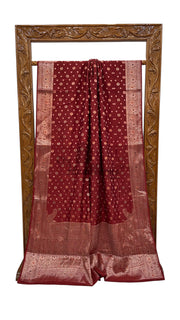 Moonga Silk Handloom Banarasi Saree - The Handlooms