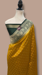 Pure Chiniya Khaddi Handloom Banarasi Saree - The Handlooms