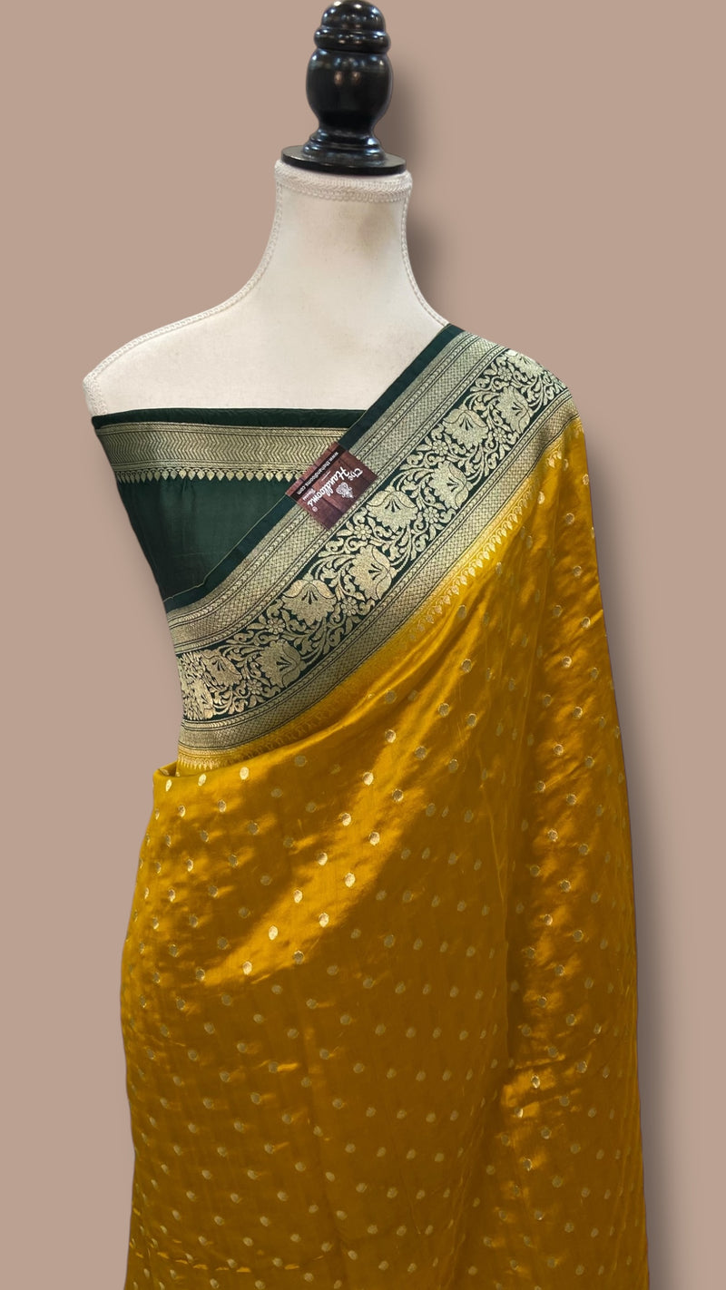 Pure Chiniya Khaddi Handloom Banarasi Saree - The Handlooms
