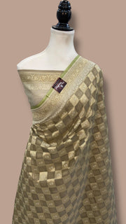 Pure Cotton Banarasi Handloom Saree - The Handlooms
