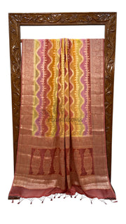 Pure Chiffon Khaddi Banarasi Saree - The Handlooms