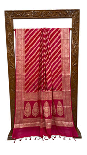 Pure Chiffon Khaddi Banarasi Saree - The Handlooms
