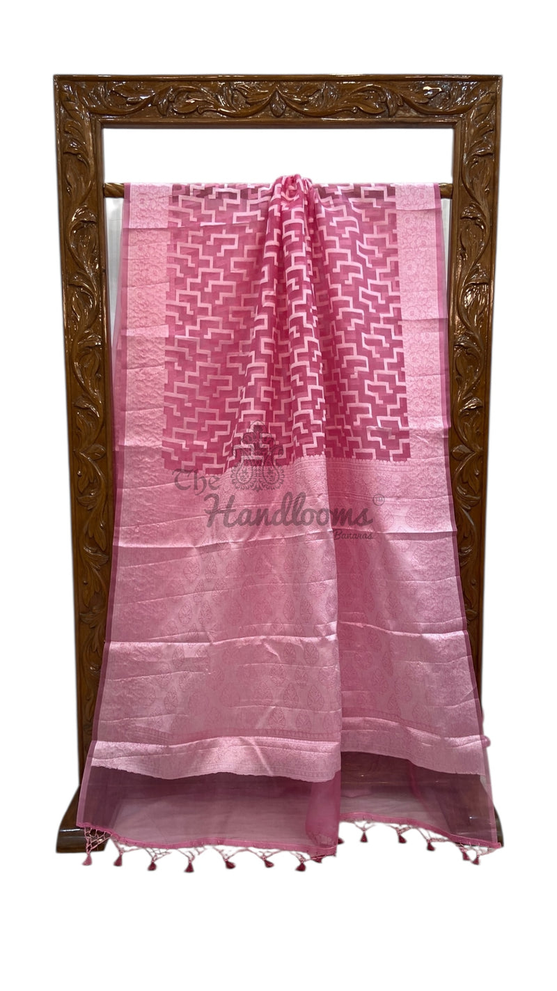 Pure Kora Handloom Banarasi Saree - The Handlooms