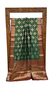 Pure Chiniya Silk Handloom Banarasi Saree - The Handlooms