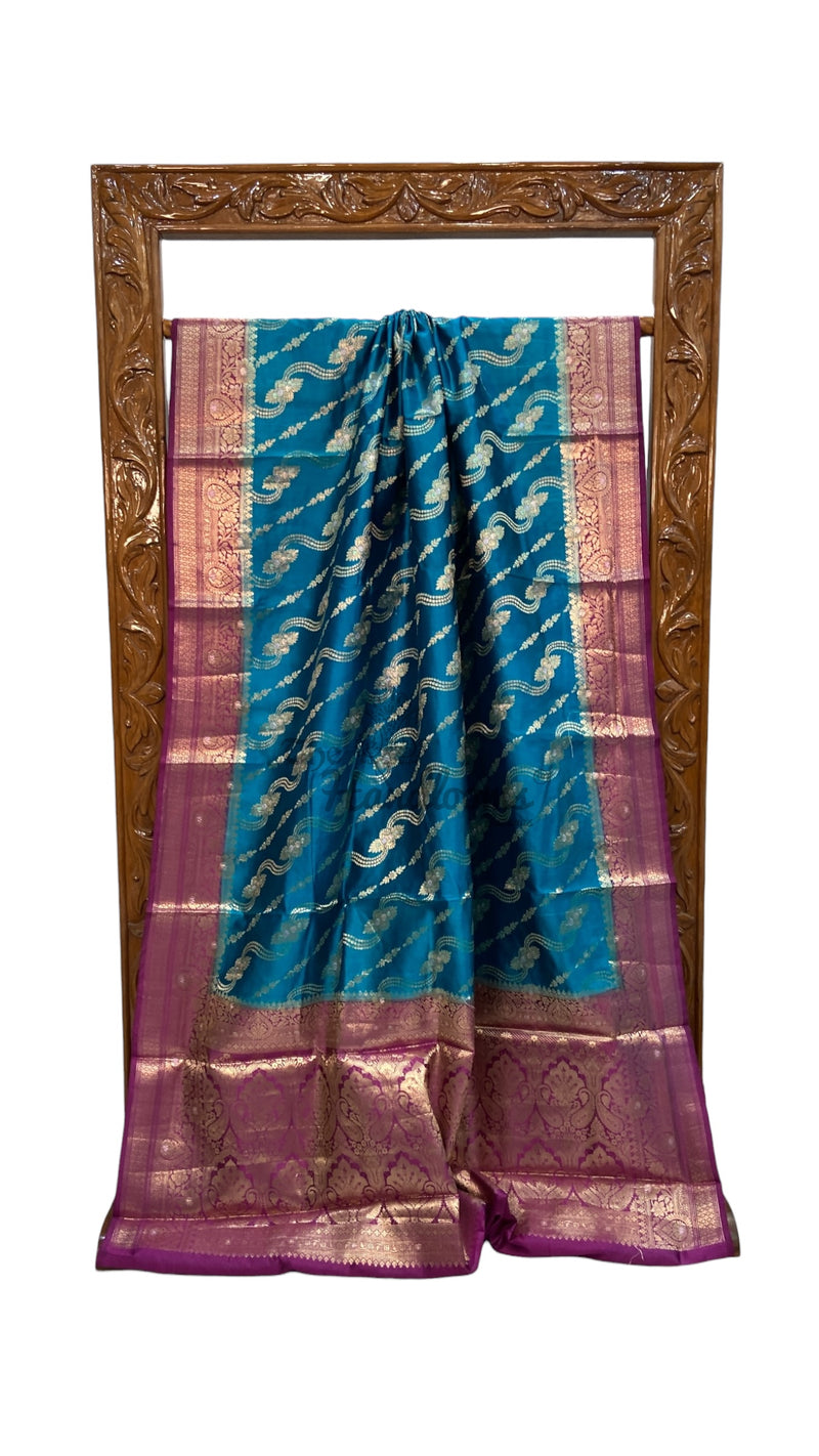 Pure Dupion Silk Banarasi Saree