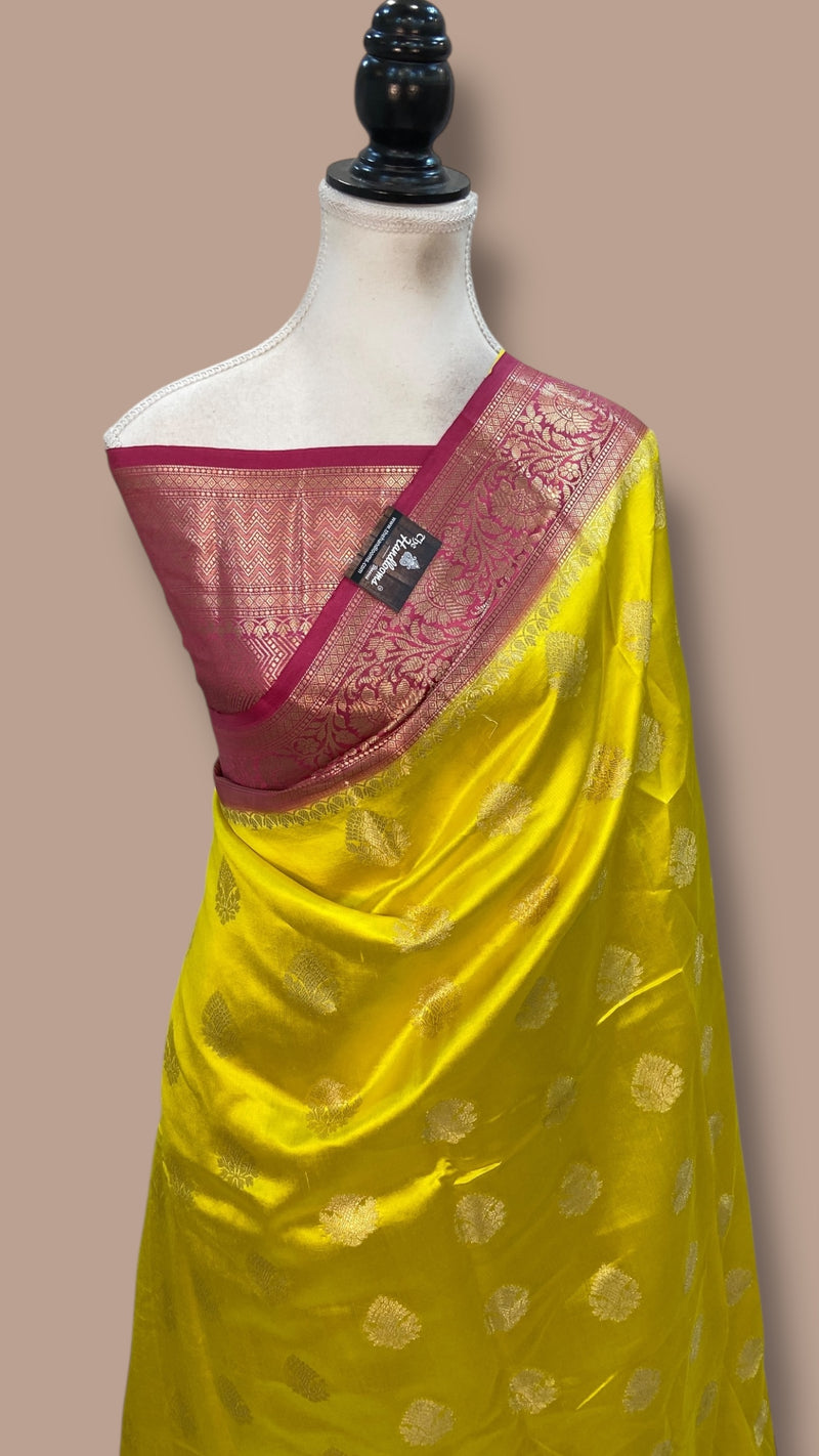 Pure Dupion Silk Banarasi Saree