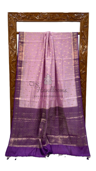 Pure Chiniya Silk Handloom Banarasi Saree