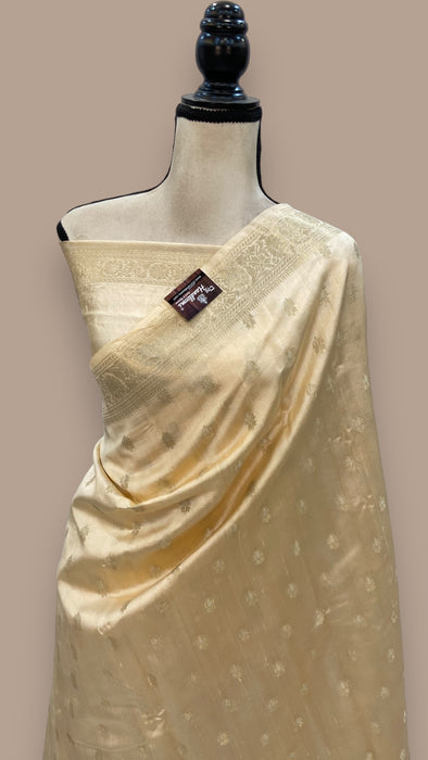 Pure Chiniya Silk Handloom Banarasi Saree