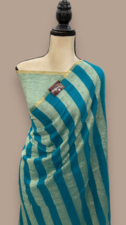 Pure Moonga Tissue Silk Banarasi Handloom Saree - The Handlooms