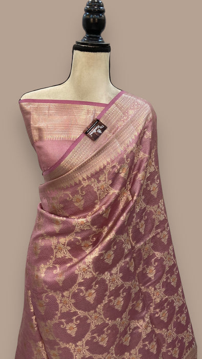 Pure Mango Silk Banarasi Handloom Saree