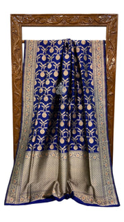 Nita Ambani in Pure Katan Silk Banarasi Handloom Saree - All over Jaal work with Meenakar - The Handlooms