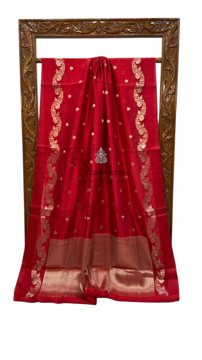 Pure Mango Silk Banarasi Handloom Saree