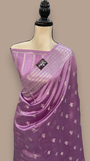 Pure Mango Silk Banarasi Handloom Saree - The Handlooms