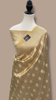 Pure Tissue Reshmi zari Banarasi Saree - The Handlooms