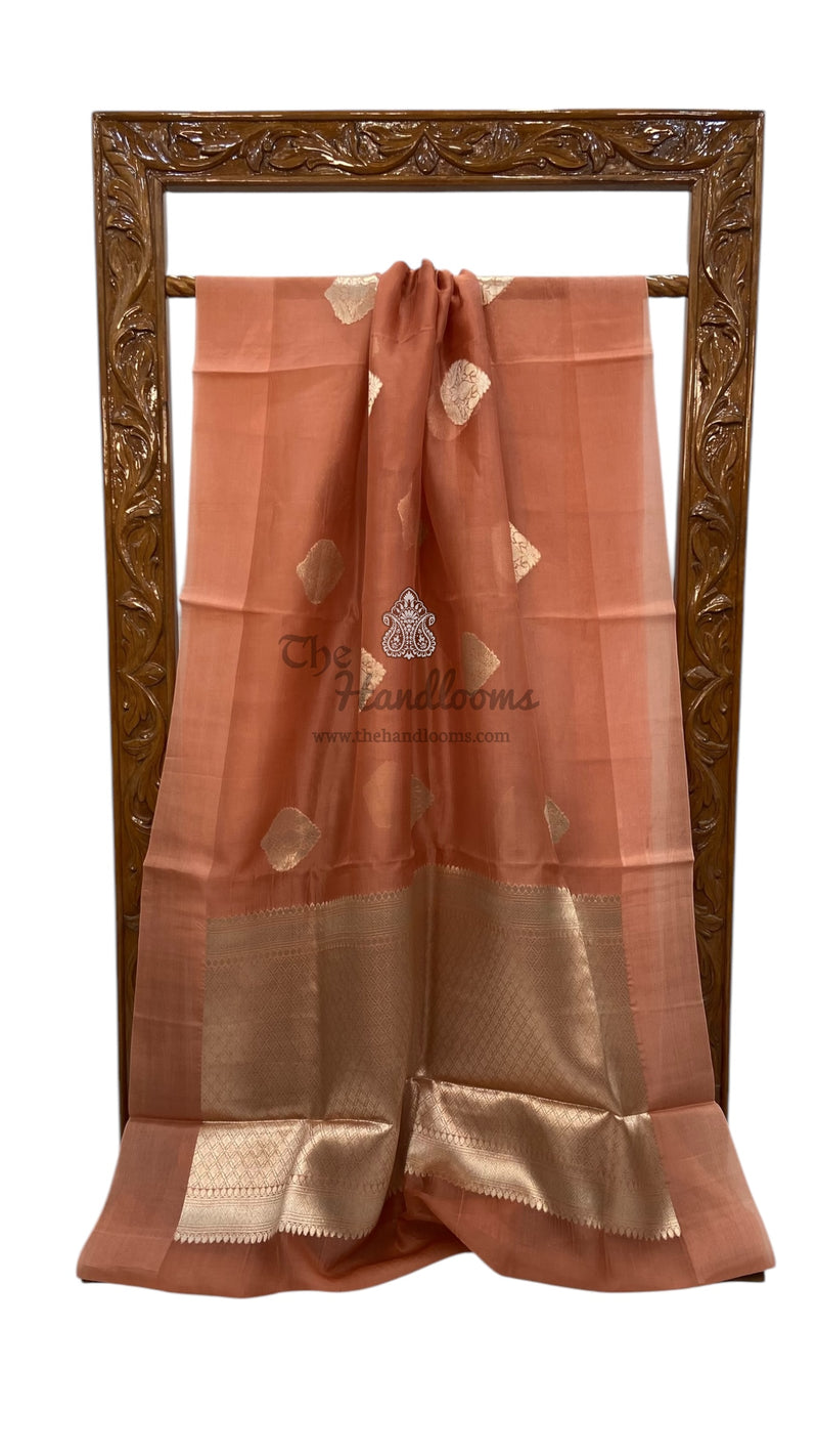 Pure Kora Handloom Banarasi Saree - The Handlooms