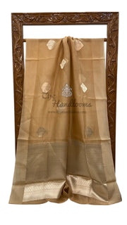 Pure Kora Handloom Banarasi Saree - The Handlooms