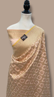 Pure Cotton Tissue Banarasi Handloom Saree - The Handlooms