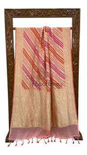 Khaddi Georgette Handloom Banarasi Saree - The Handlooms