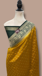 Pure Chiniya Khaddi Handloom Banarasi Saree - The Handlooms