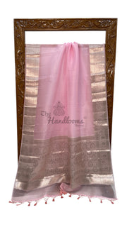 Pure Kora Handloom Banarasi Saree - The Handlooms