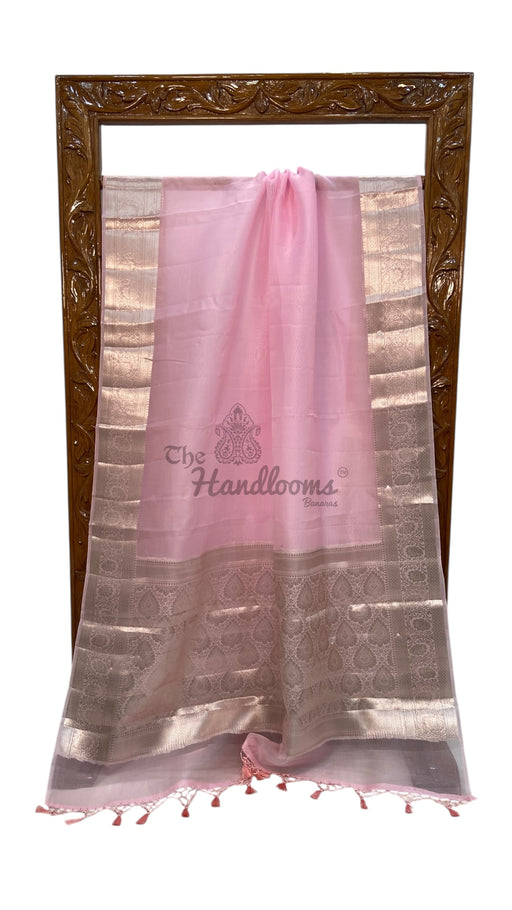 Pure Kora Handloom Banarasi Saree - The Handlooms