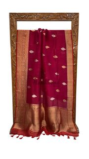 Pure Kora Handloom Banarasi Saree - The Handlooms