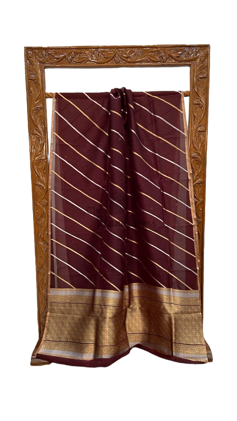Pure Kora Handloom Banarasi Saree - The Handlooms