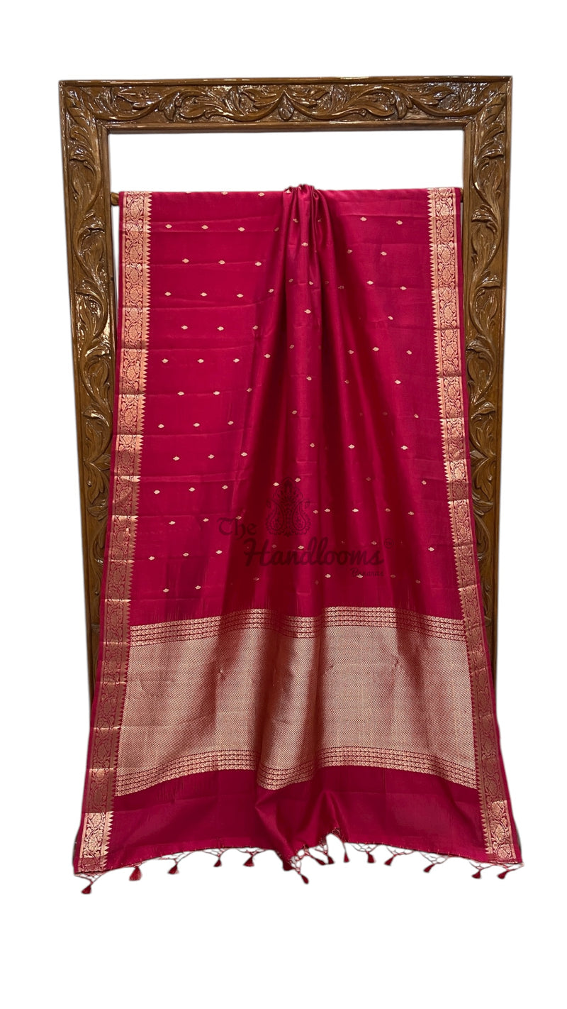 Pure Katan Silk Handloom Saree - The Handlooms