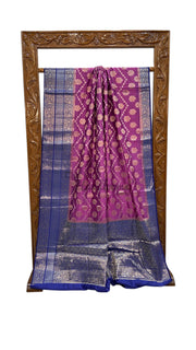 Pure Chiniya Silk Handloom Banarasi Saree - The Handlooms