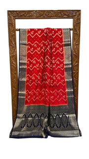 Pure Chiniya Silk Handloom Banarasi Saree - The Handlooms