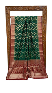 Pure Chiniya Silk Handloom Banarasi Saree - The Handlooms