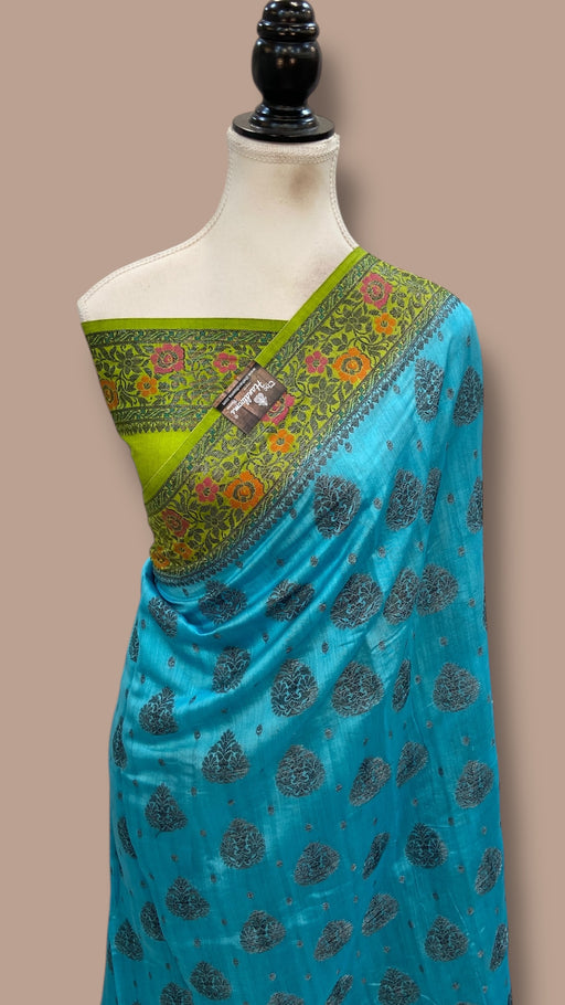 Pure Chiniya Silk Handloom Banarasi Saree - The Handlooms