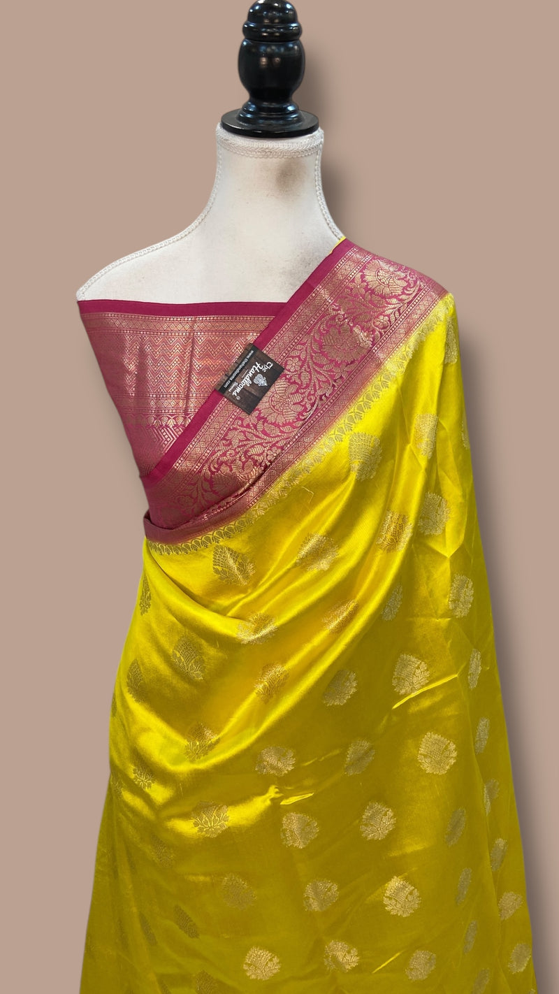 Pure Dupion Silk Banarasi Saree